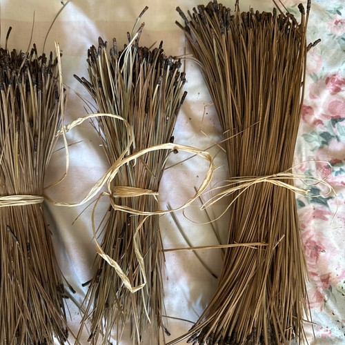 1 .78 Lb Pound Pine Needles Braid Coil Long Baskets Crafts Floral Dry Tennesee - Picture 15 of 15