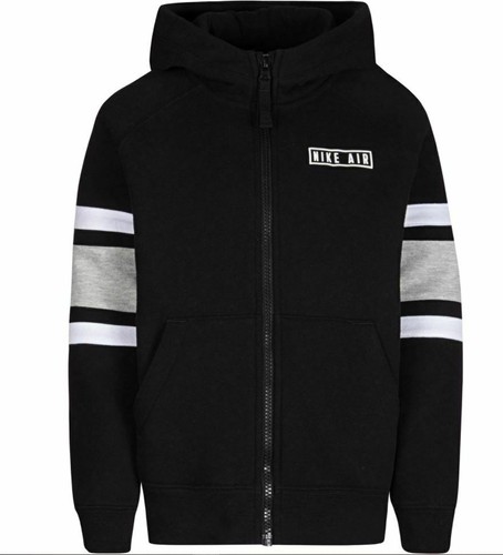 Nike Air Boys Hoodie Sweatshirt Sportswear Full Zip Jacket - Picture 4 of 5