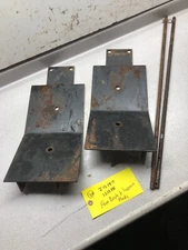 1982 Power King 1212  Tractor Metal Foot Rests And Support Rods SN 59178