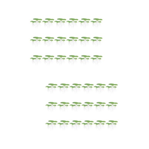 2 Pack Simulated Duckweed Floating Plants for Aquarium Pond Simulation - Picture 3 of 12