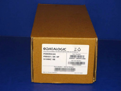 Factory Sealed Datalogic Powerscan PM9501-DKHP910RB Barcode Scanner