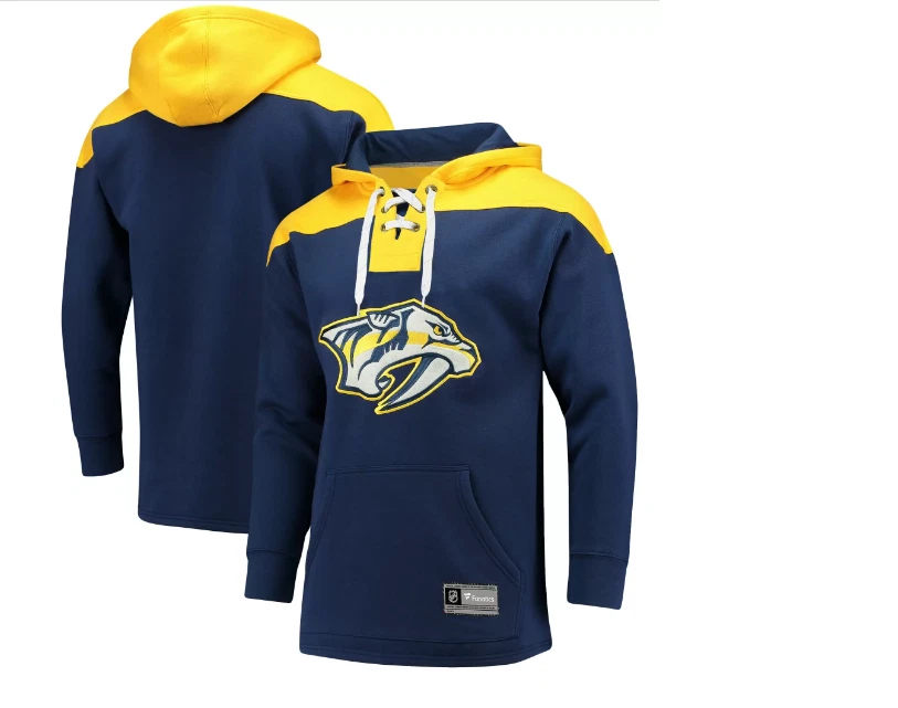 Nashville predators lace up hoodie on sale