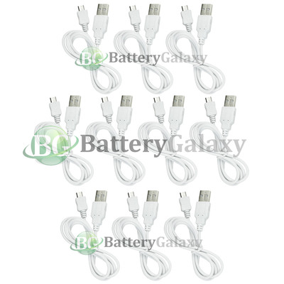10 NEW Micro USB Battery Charger Data Cable Cord for Android Cell Phone HOT!