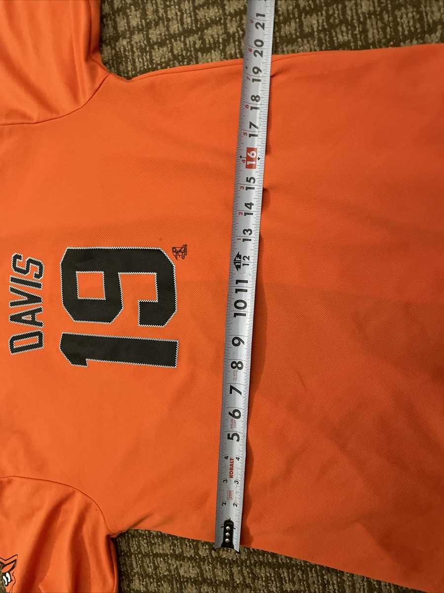 Baltimore Orioles Youth 18 2X Chris Davis #19 Orange Baseball MLB