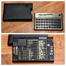 Hewlett Packard HP 12C Financial Calculator w/Case -Banking Real Estate