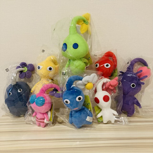 Nintendo Switch Lite Pikmin4＋オッチンぬいぐるみ Nintendo Pikmin Plush Toy Stuffed Doll Complete set NEW