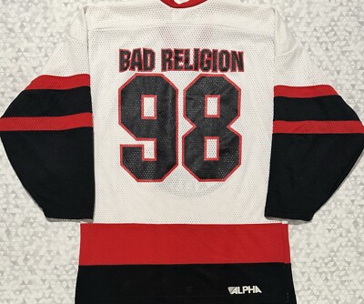 Vintage Alpha Sportswear 1998 Bad Religion Hockey Jersey | eBay