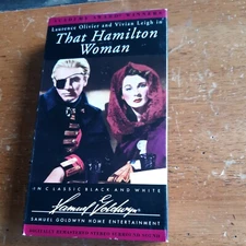 That Hamilton Woman VHS Vivien Leigh, Laurence Olivier 1941 Remasterd HTF SLEEVE