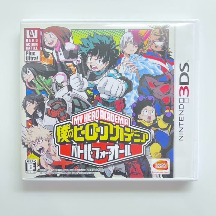 My Hero Academia Batalla Por Todos Nintendo 3DS Versión Japonesa Probada