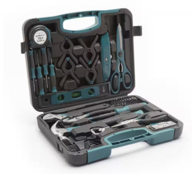Anvil 76-Piece SAE and Metric Homeowners Tool Kit with Case