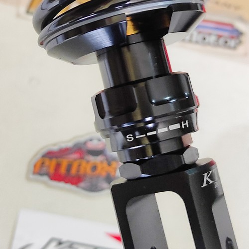 Yamaha Xmax 250 300 KTC Extreme ADJUSTABLE Damper & Rebound Shock Absorber 335mm - Foto 5 di 7