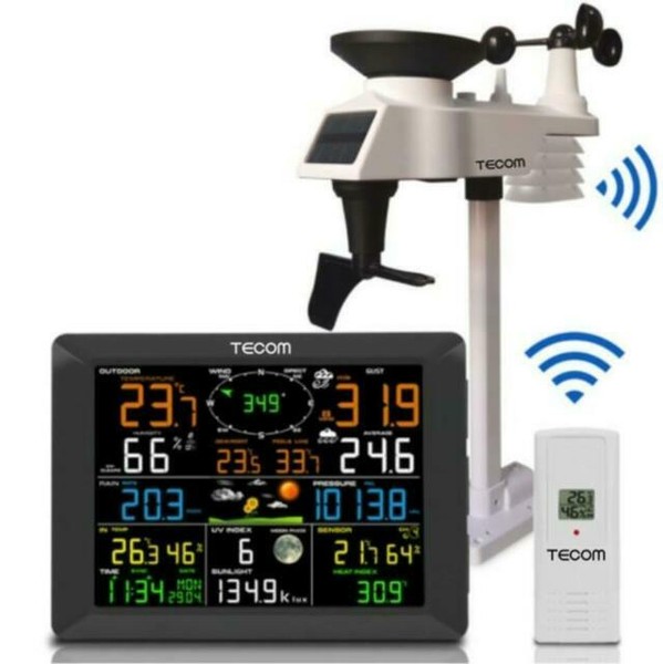 TCWS100 Portable Weather Station White for sale online eBay