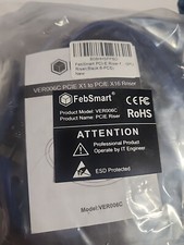 Febsmart PCIE X 1 to PCIE X 16 Riser VER006C Adapter Card Pack of 6