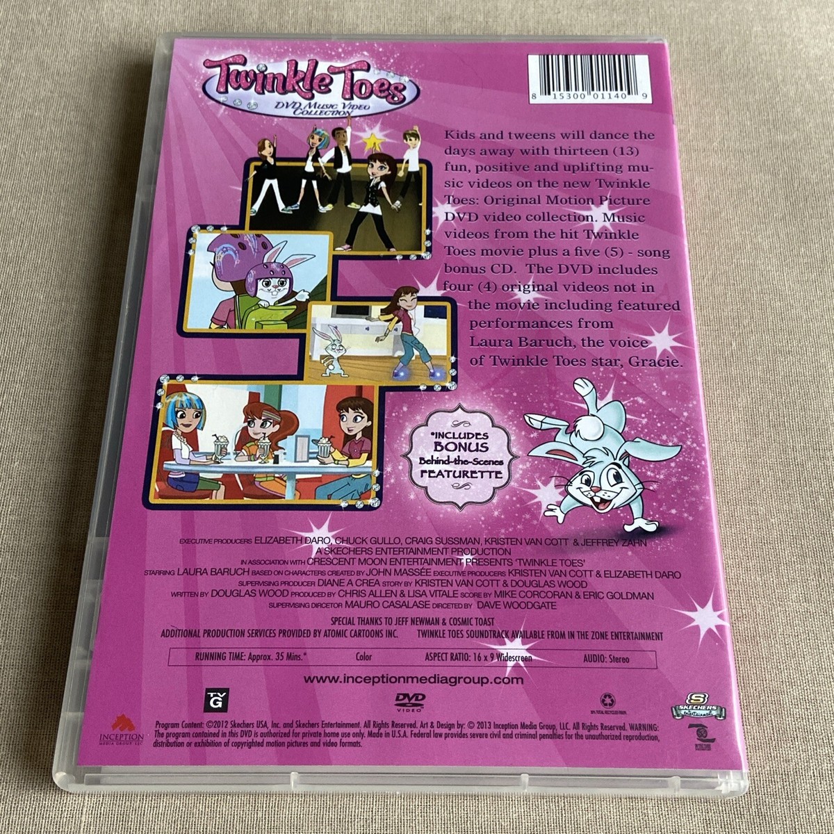 Twinkle Toes: Music Video Collection (DVD, CD 2-Disc Set 2013