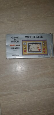 Game And Watch Nintendo Snoopy Tennis 1982 Fonctionne | eBay
