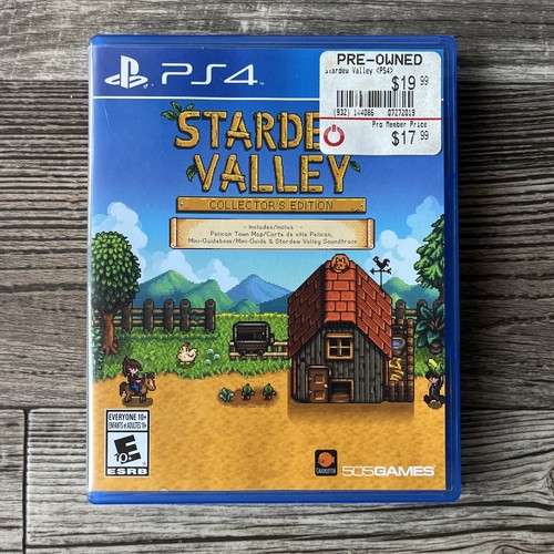 Stardew Valley: Collector's Edition (PS4 / Playstation 4) NEW