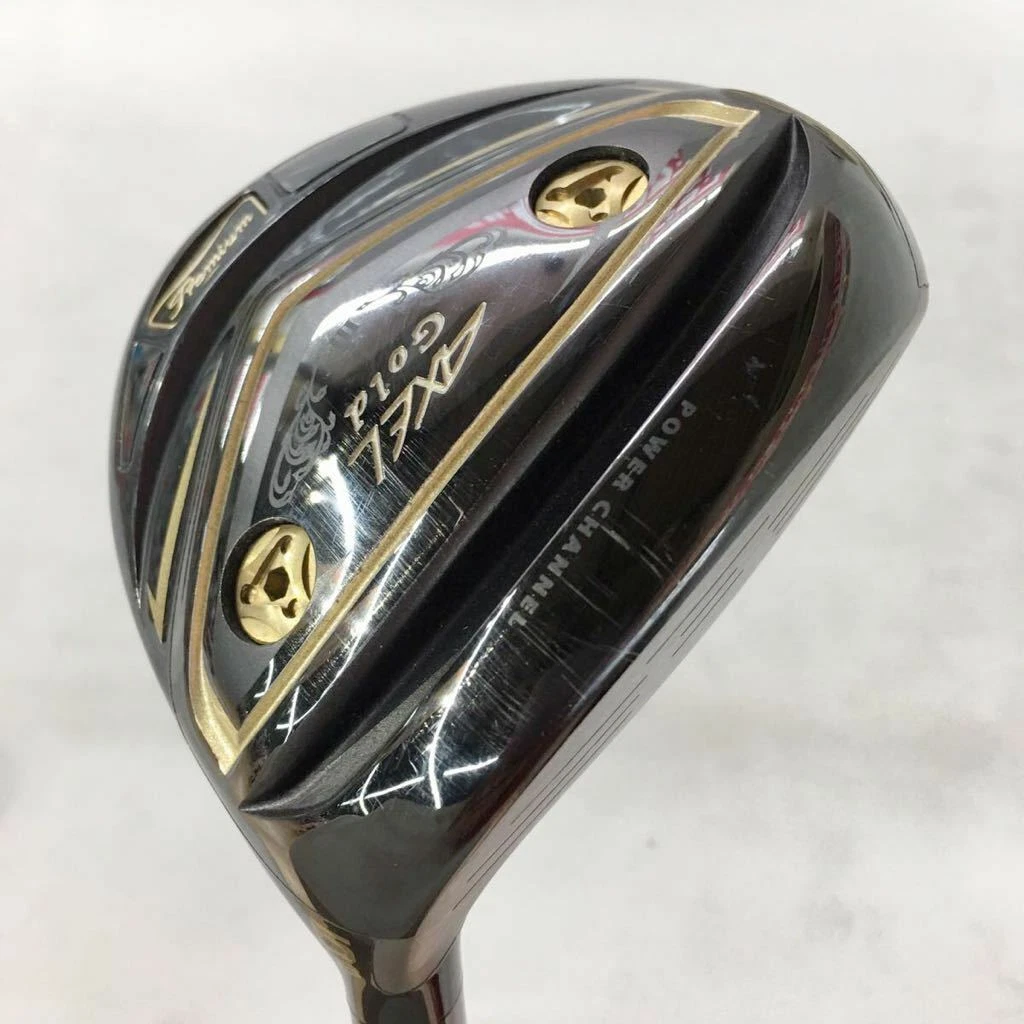 Golf Fairway Wood Tsuruya Golf Axel Gold Premium Ⅲ (R) 18 5W