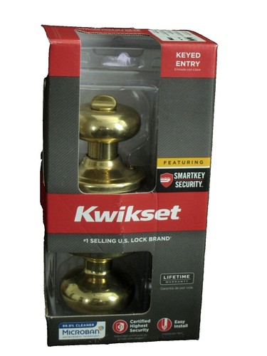 Kwikset 63878 Door Back Plate Replacement Only for 819SCELIP-514