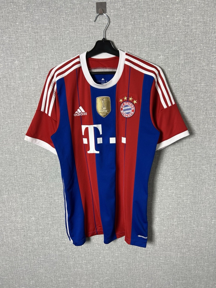 FC Bayern Munich adidas サッカーシャツ Mサイズ FC Bayern Munich 2014 - 2015 Soccer Home Jersey Adidas