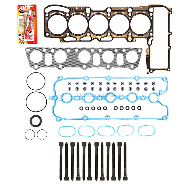 Juego de pernos de junta de culata para 05-09 Jetta Rabbit Beetle Volkswagen 2.5 BGP BGQ BPR Foto 2 de 4