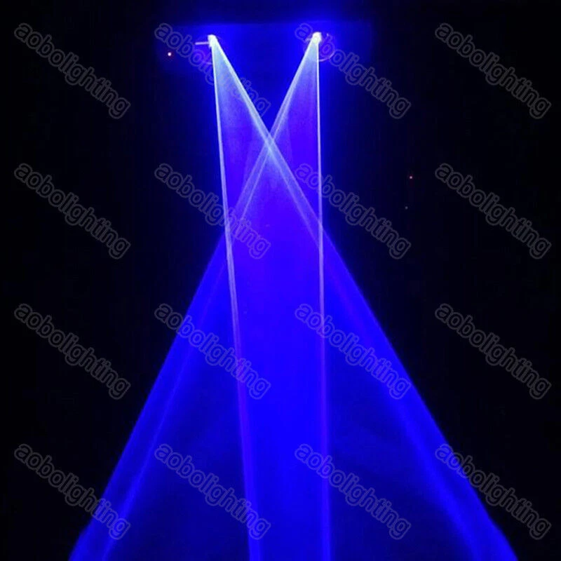 Double Blue Stage laser light 450nm laser dmx dj Club party show Laser Projector - Image 3 of 4