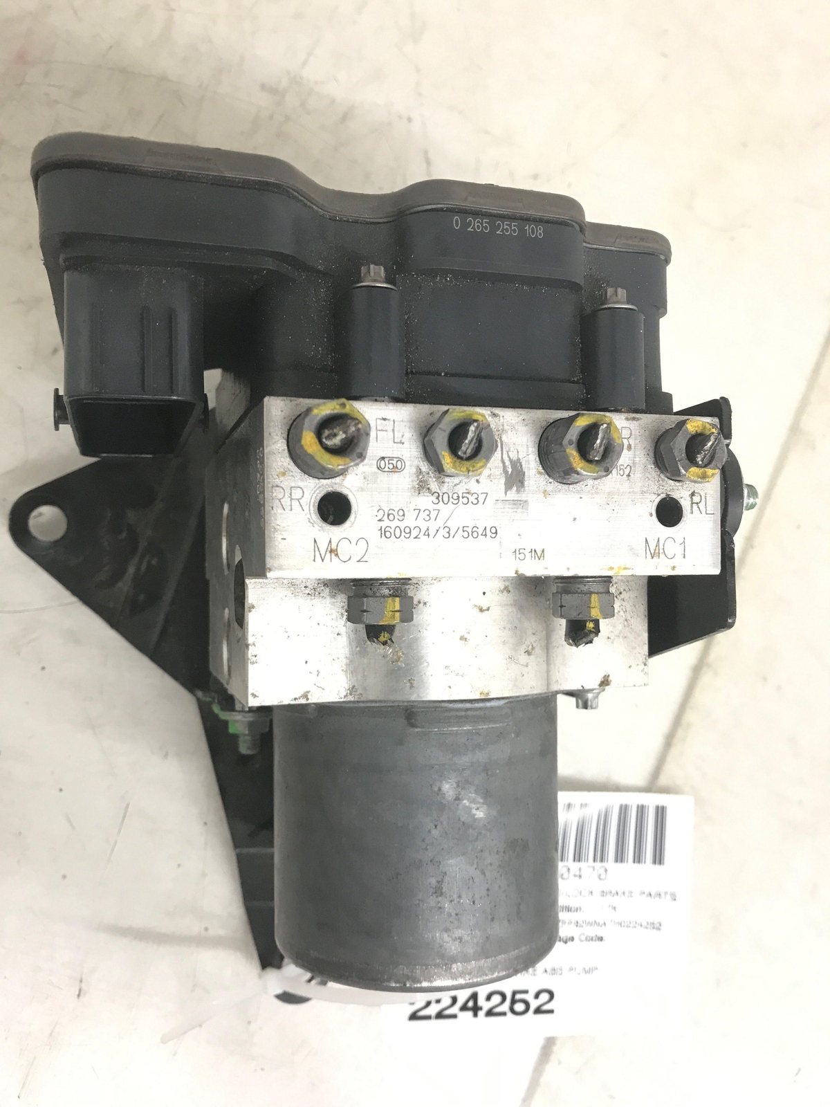 2017-2020 FERRARI GTC4LUSSO 6.3L ANTI LOCK BRAKE ABS PUMP MODULE 317229 309537