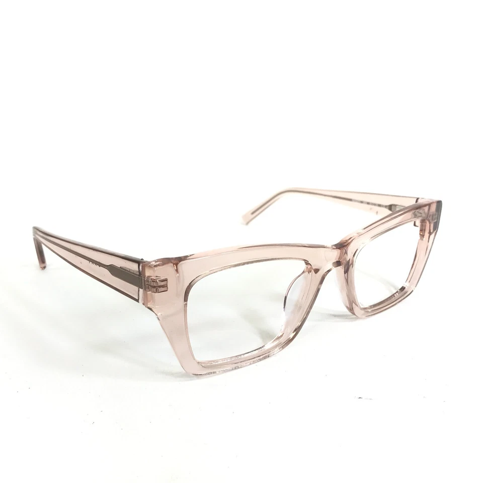 Оправа для очков DKNY DK5021 265 прозрачная розовая кошачий глаз толстый ободок 51-20-135 - Изображение 2 из 4