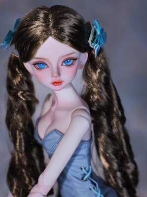 1/4 BJD Doll MSD Handmade Resin Nancy A-Free Face Make UP+Free Eyes