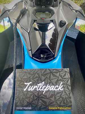 Turtlepack Seadoo Spark Trixx Extended Glove Box Lid Storage Upgrade