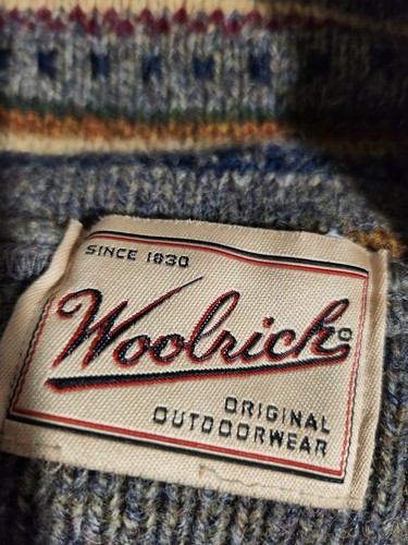 Vintage Woolrich Cardigan Sweater Women Medium Western Wool Blend - Picture 5 of 6