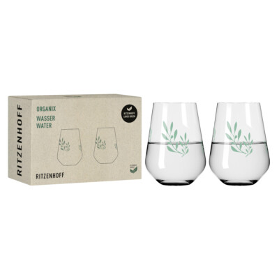 Ritzenhoff 3923001 Wasserglas-Set #1 ORGANIX Romi Bohnenberg 2023