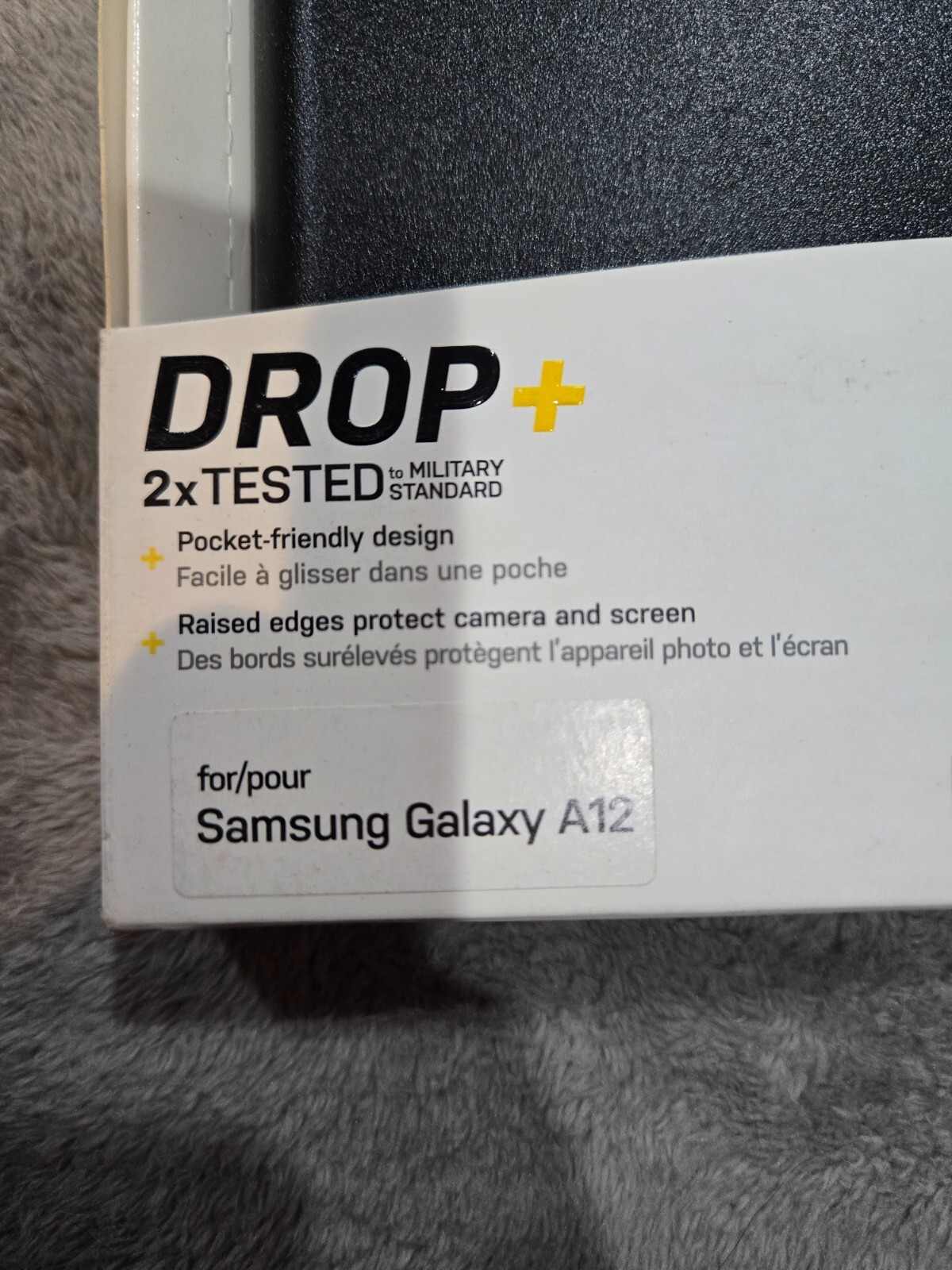 OTTERBOX Commuter Lite Series Case for Samsung Galaxy A12 - Black (77-82624)