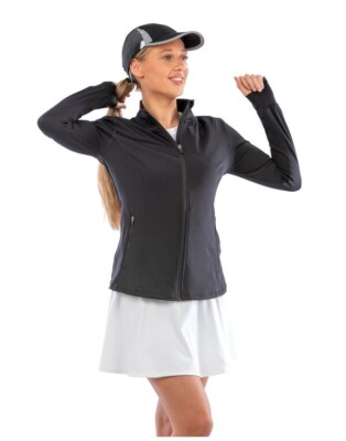 Spiro Ladies Fitness Full zip Stylish Comfortable Jacket S798F UK - Main Image