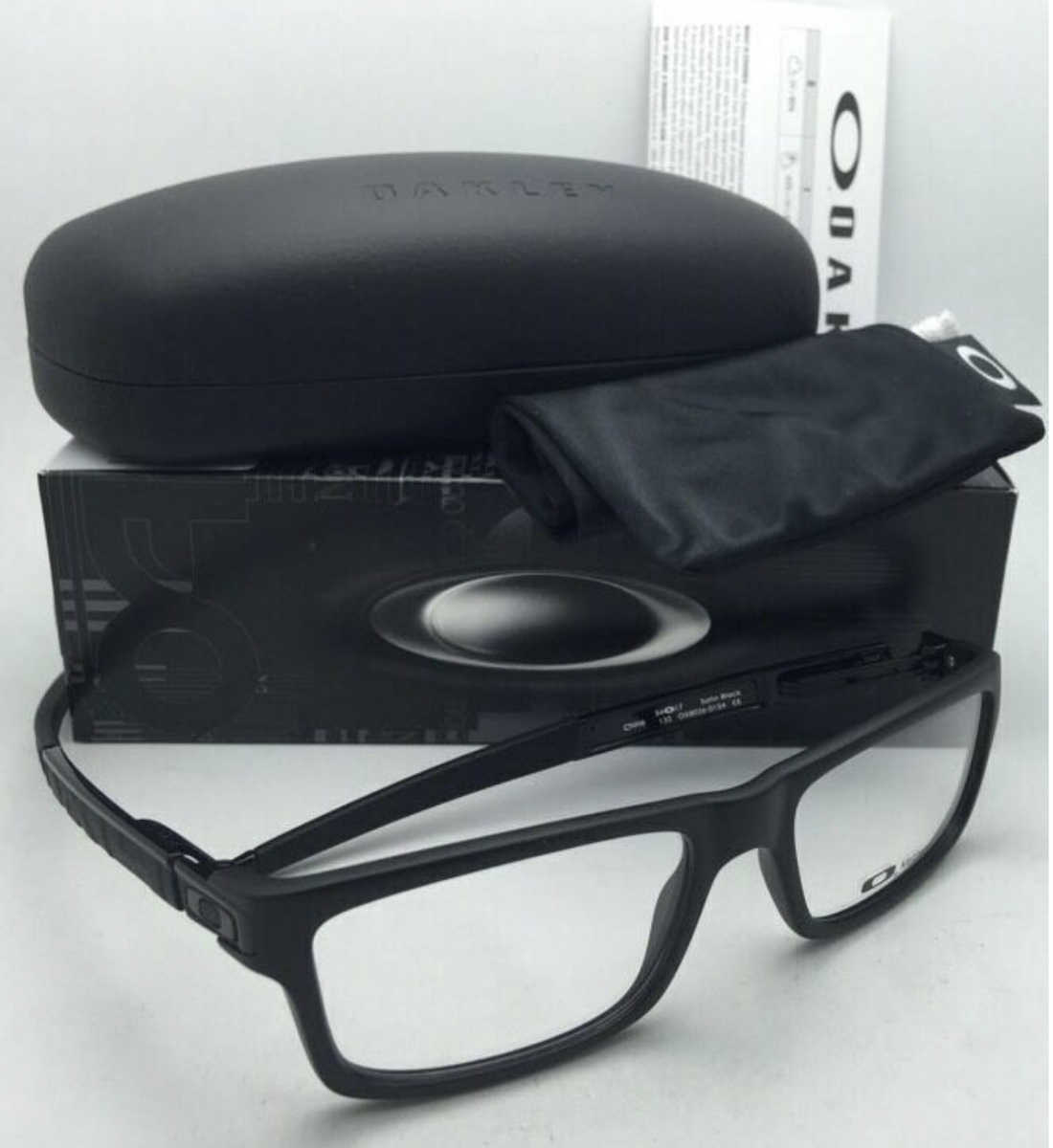 New Oakley Reading Glasses CURRENCY OX8026-0154 54-17 Large Satin