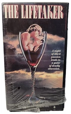 The Lifetaker VHS NR 1989 SVS Released 1989 VERY RARE HTF Horror