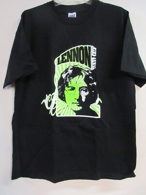 JOHN LENNON OFFICIAL MERCH MIND GAMES BAND CONCERT MUSIC T-SHIRT LARGE