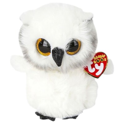 TY Beanie Boos AUSTIN the White Owl Stuffed Animal Toy Plush NWT 2020 6 ...