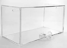 T'z Tagz New Clear Acrylic Showcase Collector Display Box Fits 10.5 x 5.5 x 5.5