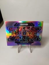2022-23 Prizm Draft Picks Basketball AJ Griffin base SILVER Prizm RC # 56