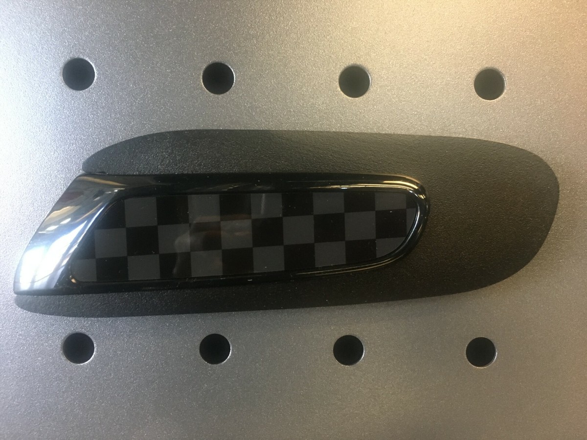 Flaggen Side Scuttles Aufkleber Decal Blinker f. MINI COOPER F55 F56 F57 Works e