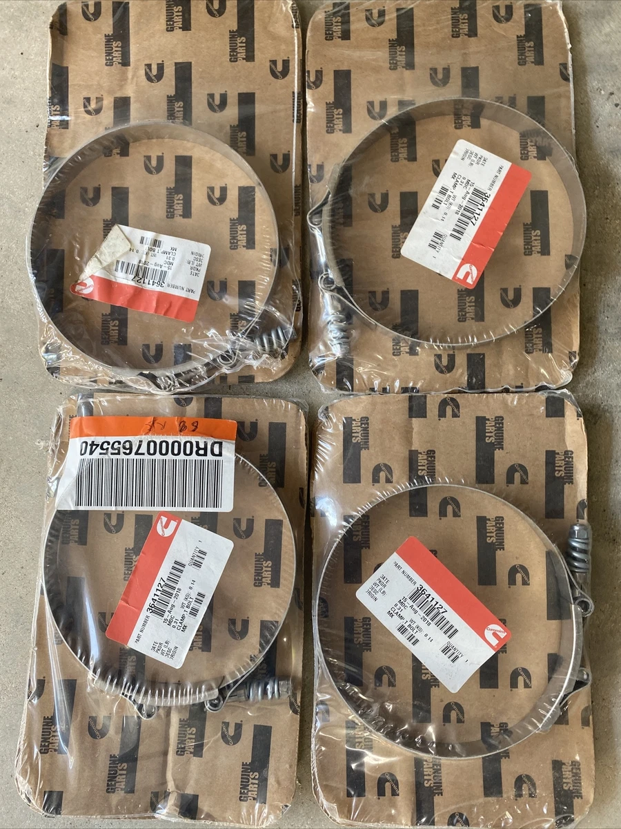 3641127 / (4) Genuine Cummins T Bolt Hose Clamp | eBay