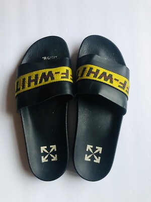 Shoes Off White Industrial Slides Industrial Belt Slides