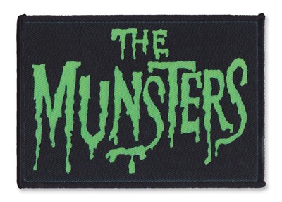 Meet the Munsters Sew-on Horror Patch Classic Gothic B-Movie Halloween