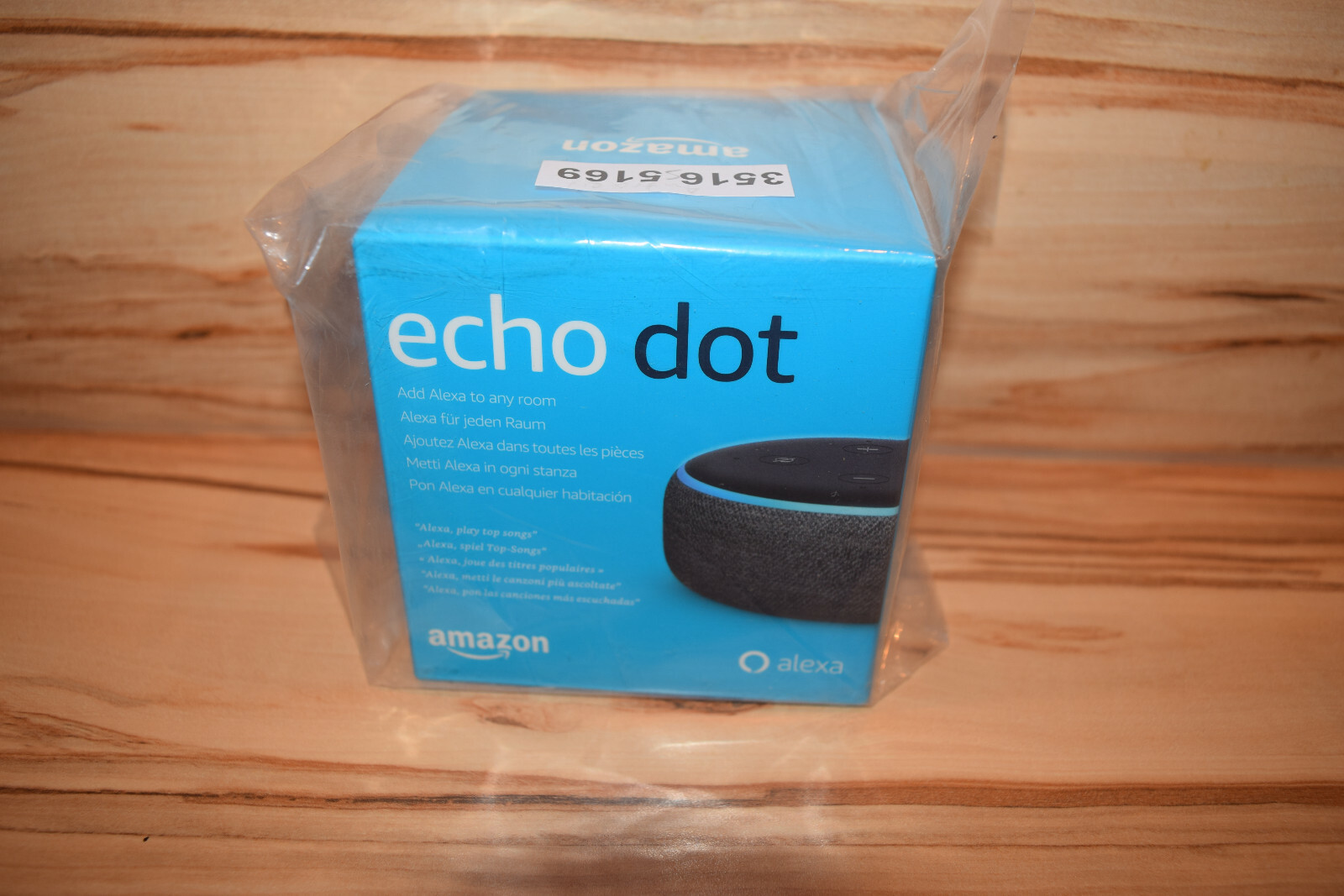 Smart Speakers Lautsprecher Mit Alexa Neu Amazon Echo Dot 3nd Generation Hellgrau Stoff Mobel Wohnen Elin Pens Ac Id