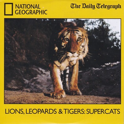LIONS, LEOPARDS & TIGERS: SUPERCATS ( THE DAILY TELEGRAPH Newspaper DVD )