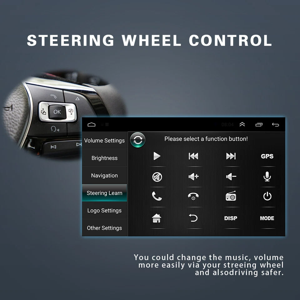 DAB+ 7" Carplay Android 15 Autoradio GPS Navi für VW GOLF 5 6 Passat Polo Kamera - Bild 4 von 4