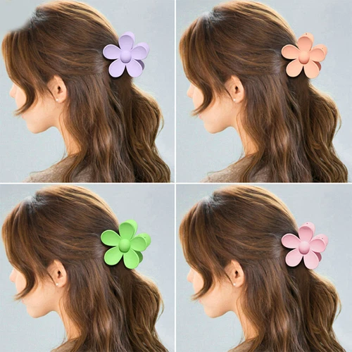 Flower Hair Claw Clips Hair Claw Large Hair Clamps fashion Hair Accessories UK - Picture 3 of 23