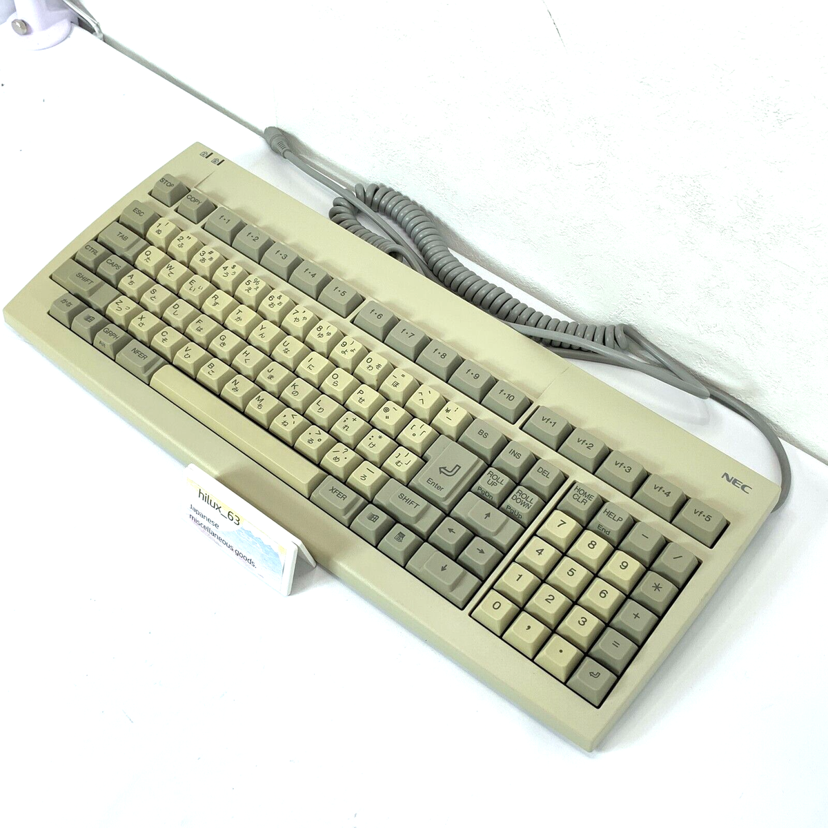 Vintage NEC PC 98 keyboard for NEC PC 98 9801 9821 genuine