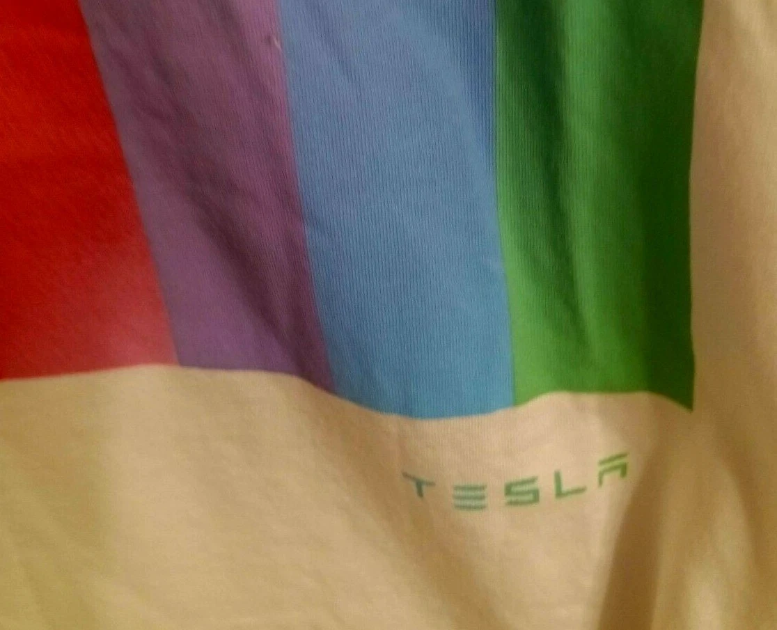 tesla pride shirt