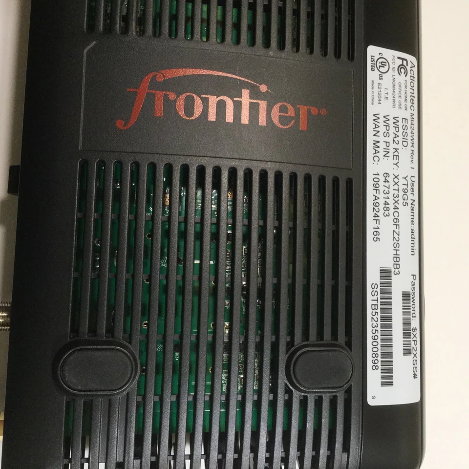 Actiontec MI424WR Rev. I WiFi Wireless N Router - Image 3 of 4